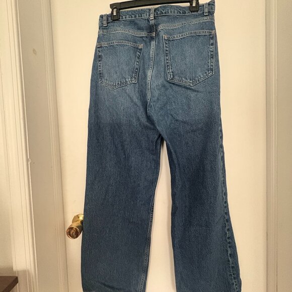 Reformation Wilder High Rise Wide Leg Jeans Size 30 - Picture 4 of 9